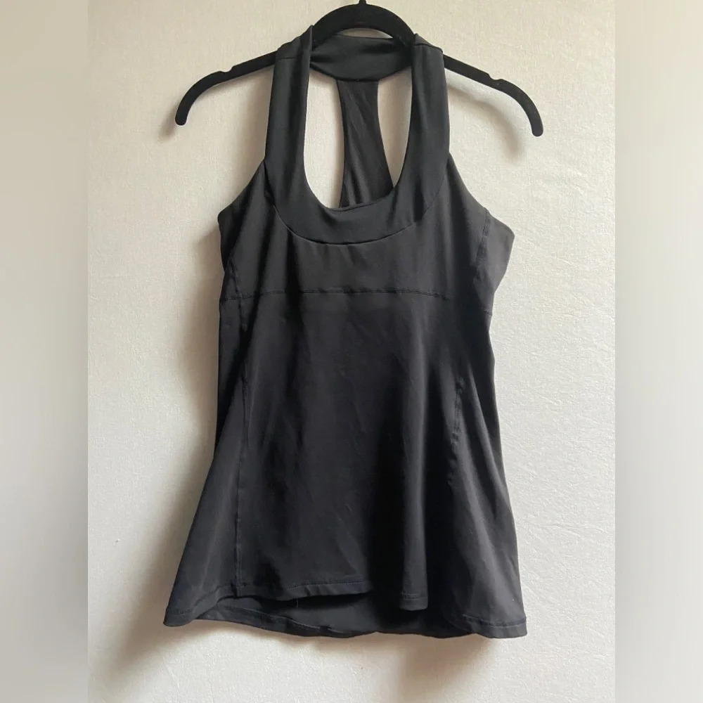 Lululemon Athletica workout racer back blank tank top Sz S